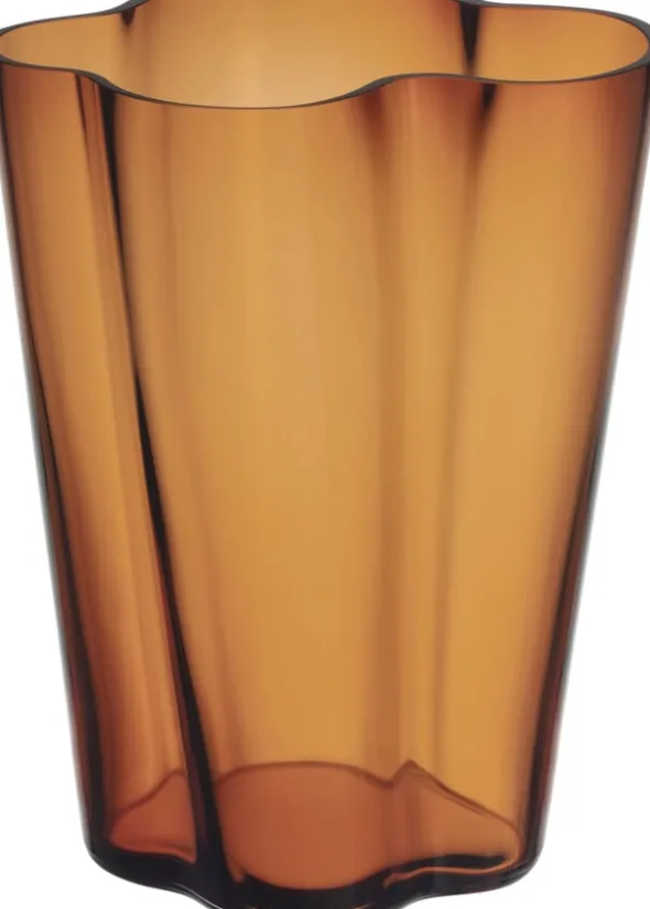 Aalto vase 27 cm kobber