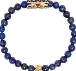 Amour Blue Lapis Lazuli Bracelet