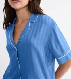 Amourette Jacquard Boyfriend Shirt