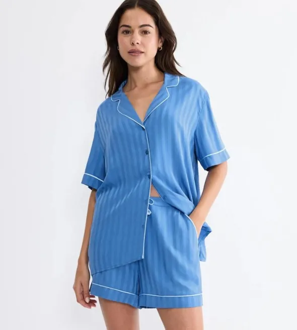 Amourette Jacquard Boyfriend Shirt