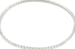 ARASH crystal bracelet silver-plated