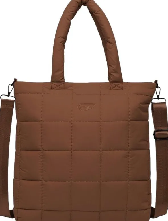 ARKK Padded Logo Shopper Chocolate