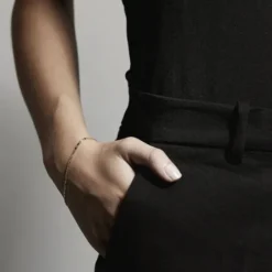 Armbånd : Parisa : Guldbelagt