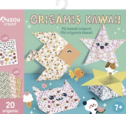 Auzou - Aktivitetssæt - Kawaii origami