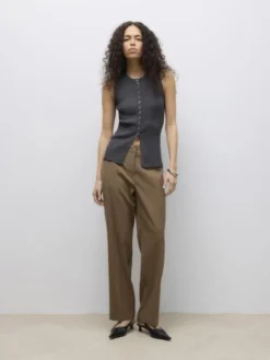 AWUKINO SL O-NECK KNIT VEST