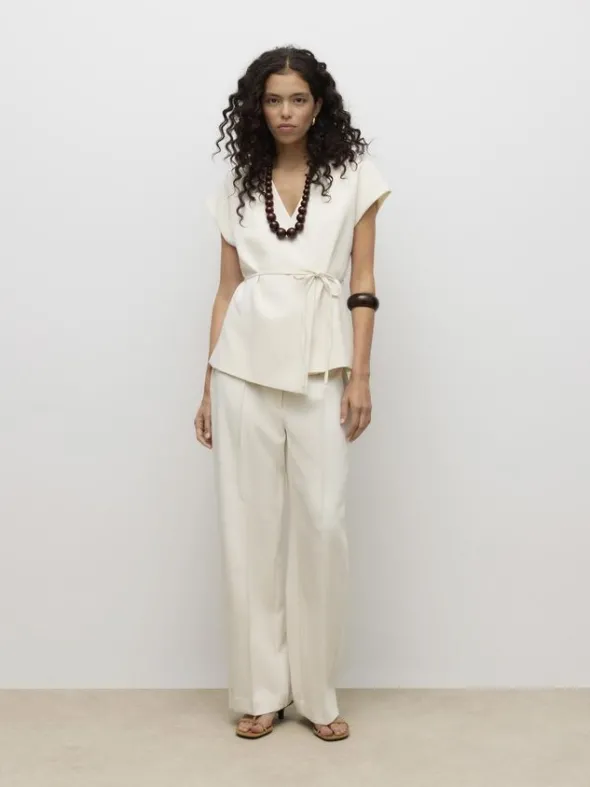 AWVANNAH V-NECK MIDI WAISTCOAT