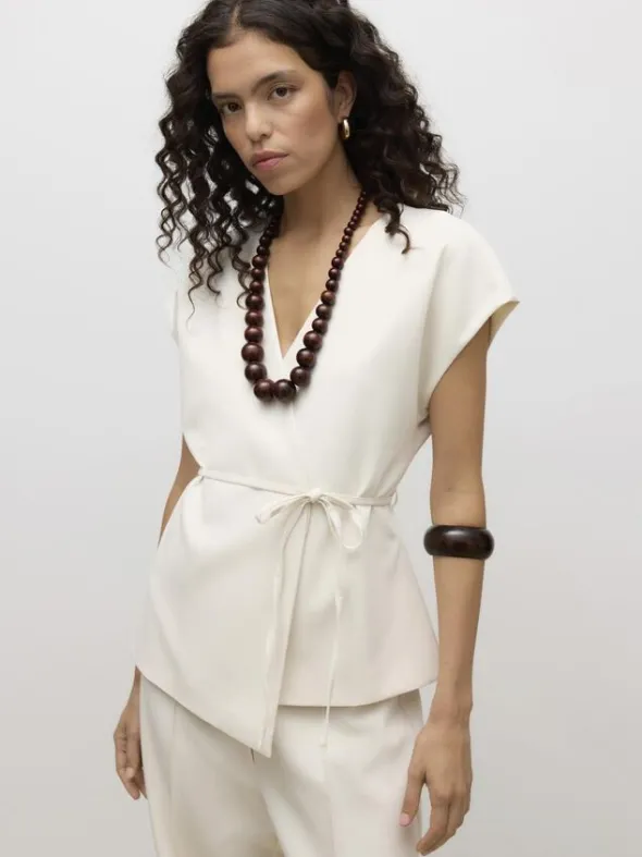 AWVANNAH V-NECK MIDI WAISTCOAT