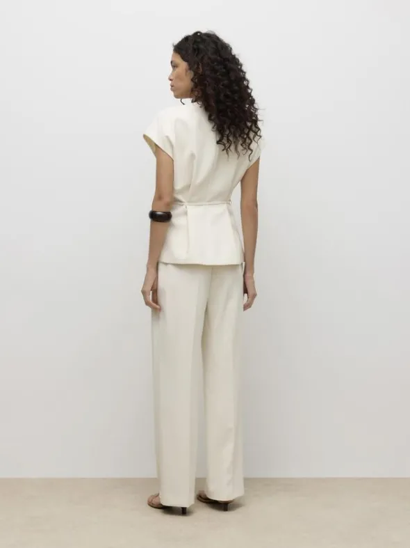 AWVANNAH V-NECK MIDI WAISTCOAT
