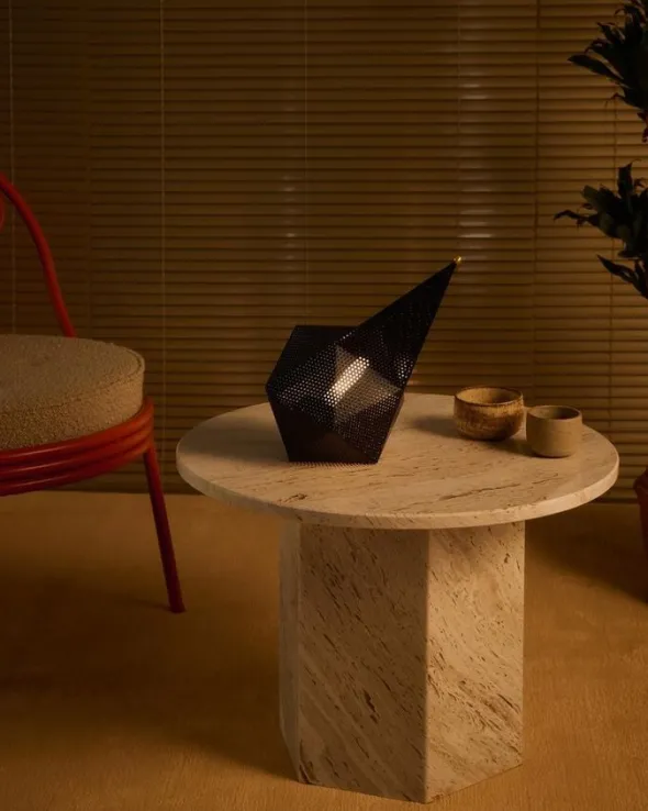 Bagdad Portable Lamp, EU (Shade: Soft Black Semi Matt)