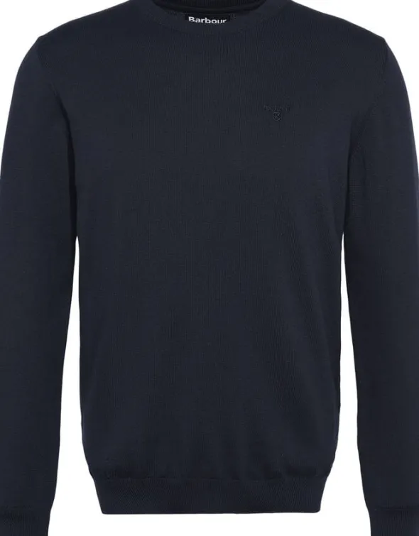 Barbour Pima Cotton Crew Neck Sweat