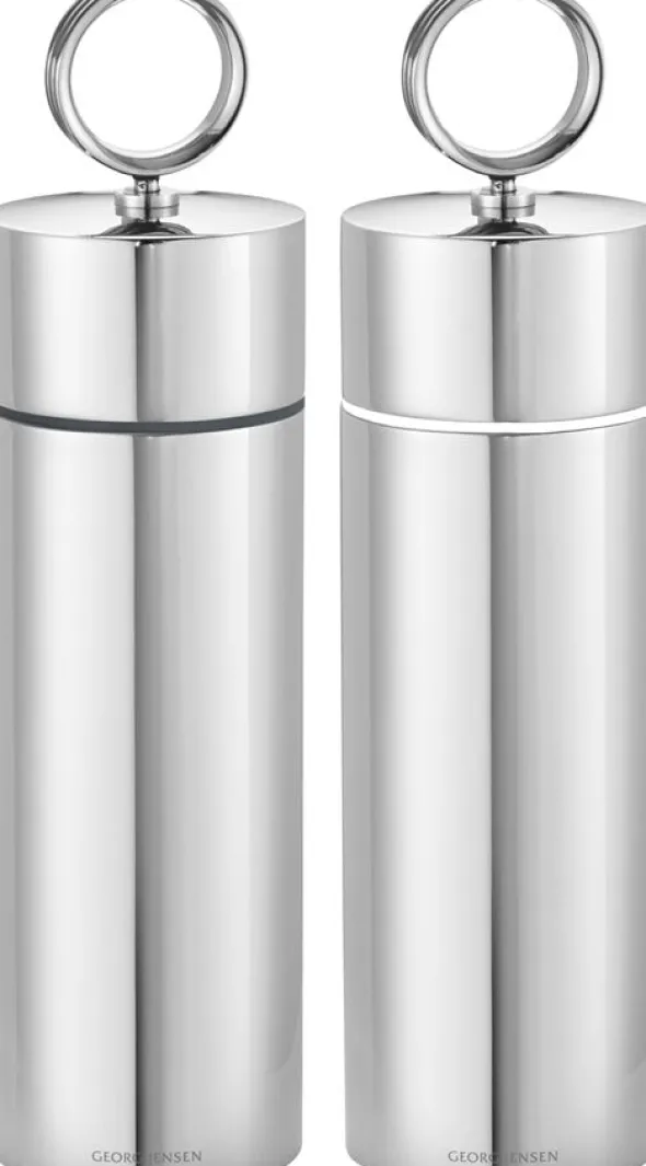 BERNADOTTE SALT & PEPPER GRINDER SET STAINLESS STEEL