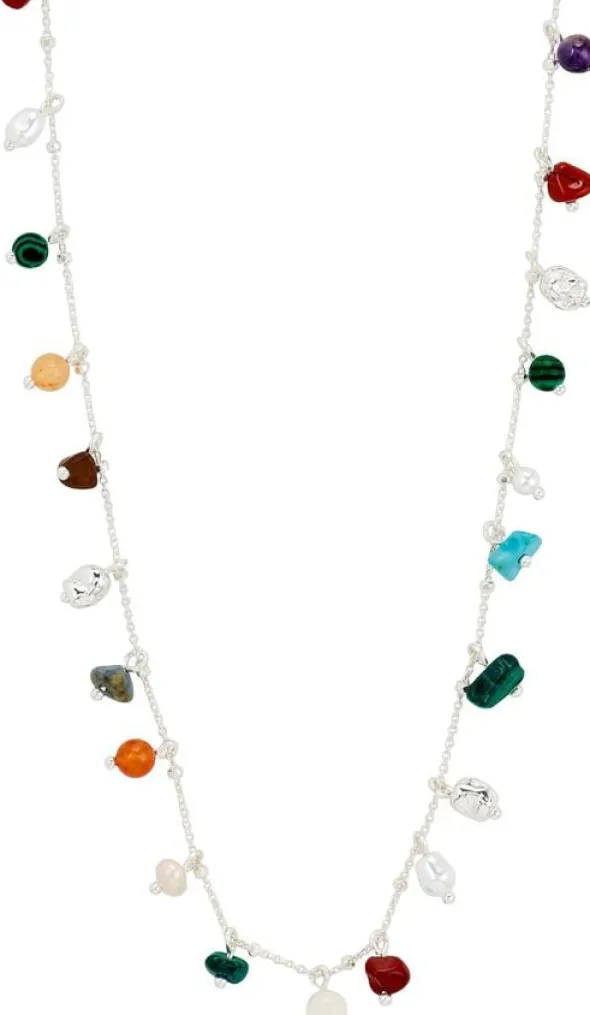BETWEEN necklace silver-plated