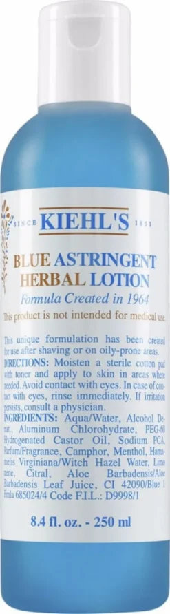 Blue Astringent Herbal Lotion
