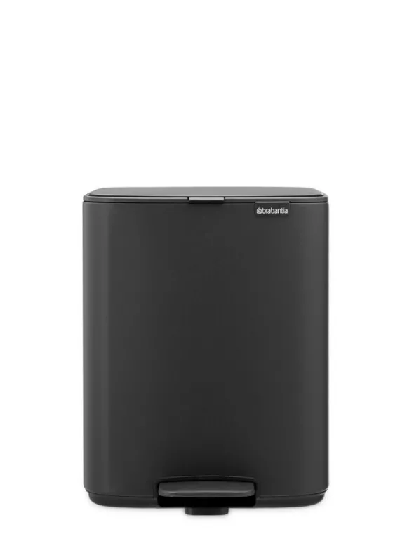 Bo pedalspand 12 ltr. - Mineral Infinite Grey