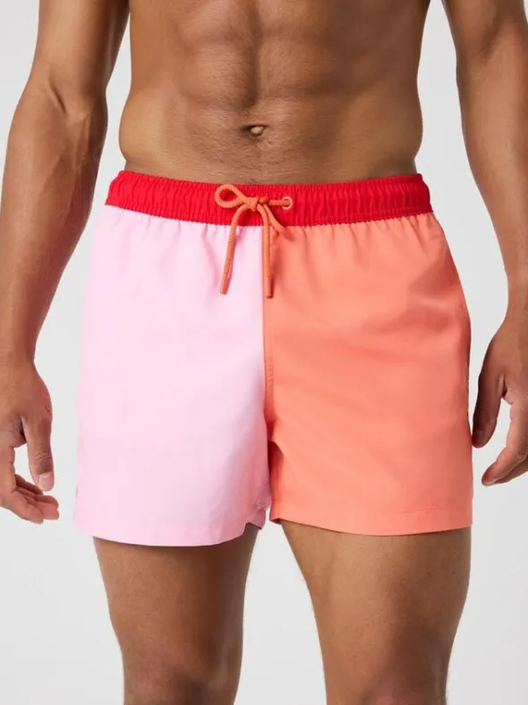 BORG BLOCKED SWIM SHORTS