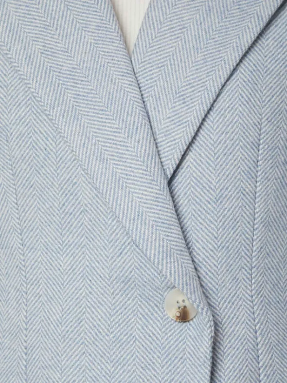 Bowie Herringbone S Blazer