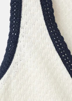 Bow tie waistcoat top