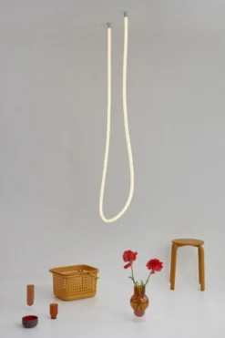 BUBBLE TUBE, LARGE, AMBER/ROSE, 90270A