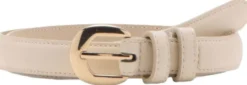 Buckle skinny belt