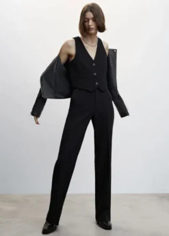 Buttons suit waistcoat