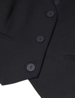 Buttons suit waistcoat