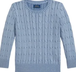 Cable-Knit Cotton Sweater