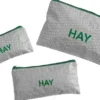Candy Mono Wash Bag-Flat Set of 3-G