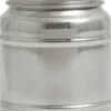 CANI can w/lid, high, M, stainless steel