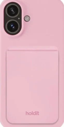 Card Holder Silicone, Magsafe Compatible Pink