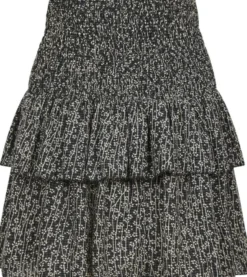 Carin Flower Check Skirt