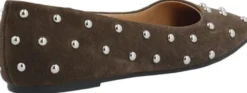 CASRUBY Studded Ballerina Suede