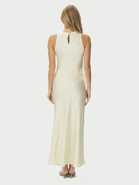 Celinie Heavy Sateen Dress