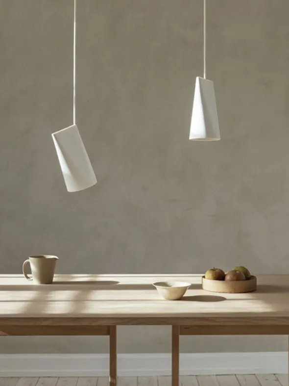 Ceramic Pendant, Narrow