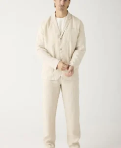 CHUCK regular linen pants - GOTS/Vegan