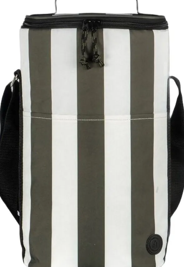 City stripe cooler bag high rPET