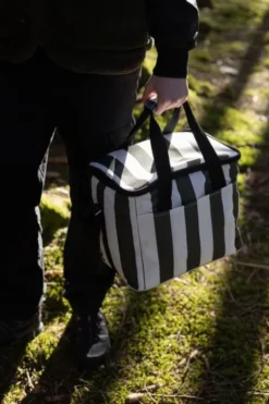 City stripe cooler bag large rPET