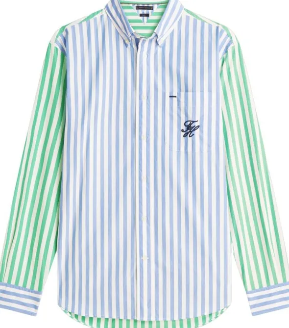 Classic Fit Logo Embroidery Paper Touch Shirt