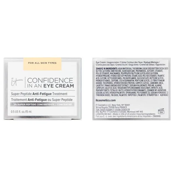 Confidence in an Eye Cream