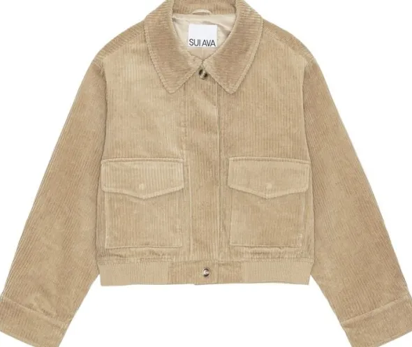 Corduroy Bomber Jacket