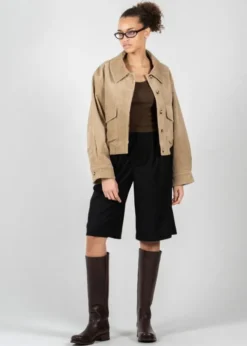 Corduroy Bomber Jacket