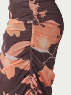 Corilina Flower Mesh Dress
