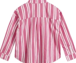 COTTON STRIPE SLEEP LS SHIRT + PANT SET