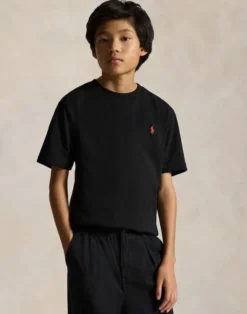 Cotton Jersey Crewneck Tee KIDS