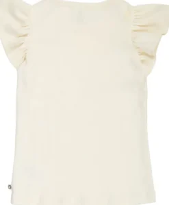 Cozy me rib frill s/s T
