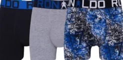 CR7 Boy's Trunk 3-pack AOP