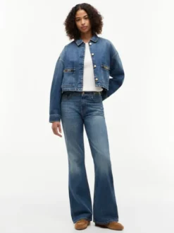 CROPPED JACKET CAM MID