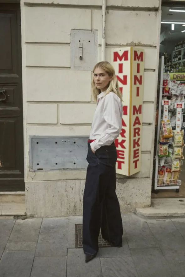 CUmoya Bobbie Wide Leg Jeans