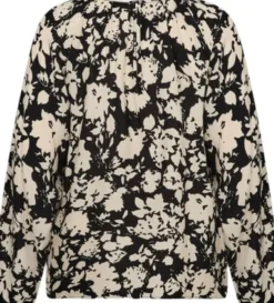 Curvy WA-SAPHINA 1 Bluse Sort