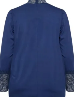 Curvy WA-STELLA 8 Bluse Blå