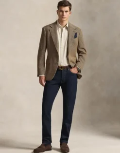 Custom Fit Striped Stretch Poplin Shirt